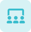 Planning-Pod-Screen-Users-Blue-Icon
