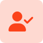 Planning-User-Check-Red-Icon