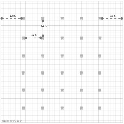Auditorium Event Floor Plan Single Seats Social Distancing