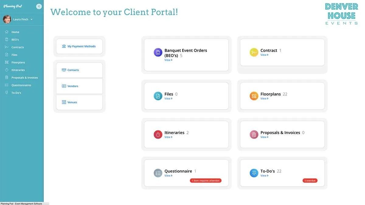 Planning Pod Client Portal