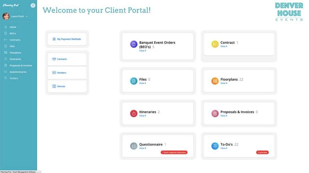 Planning Pod Client Portal
