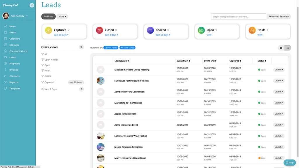 Planning Pod Lead CRM Manager