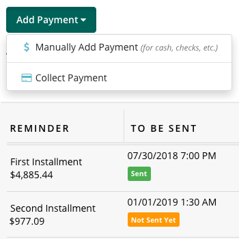 Event Payment Processing for Tickets / Invoices