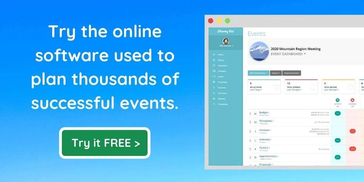 Event Management Software for Successful Events - Planning Pod