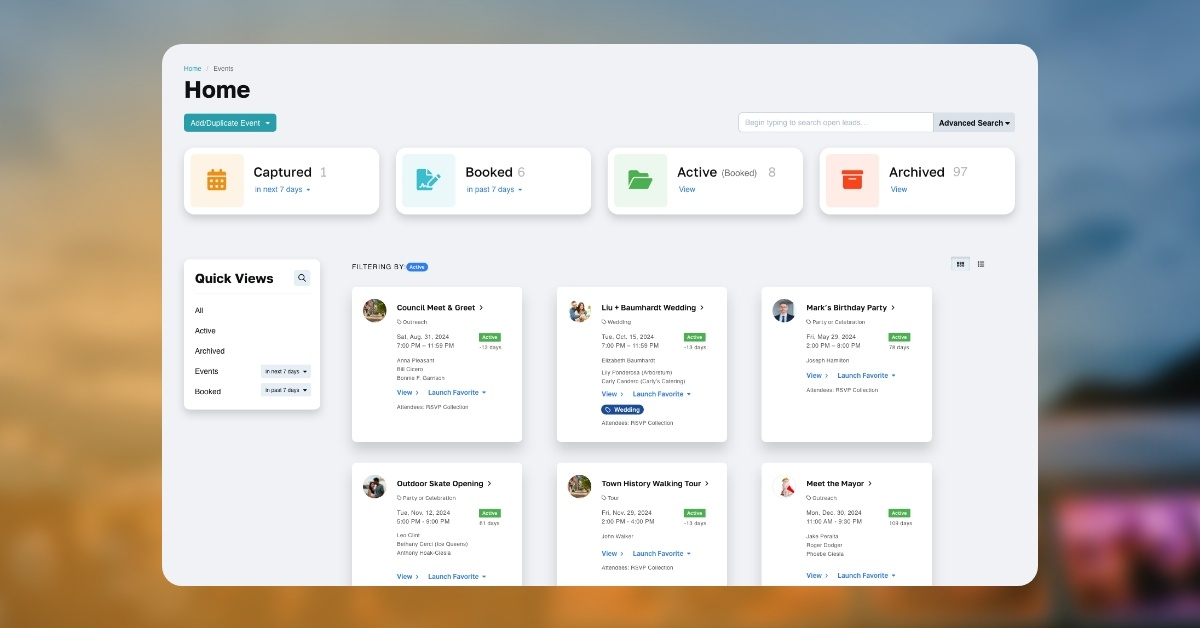 Planning-Home-dashboards