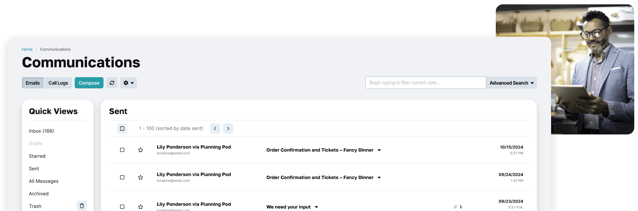 Planning-Pod-Email-Communication